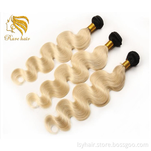 613 Raw Remy Virgin Hair 13X6 Frontal Transparent Swiss Lace Closure With Bundles